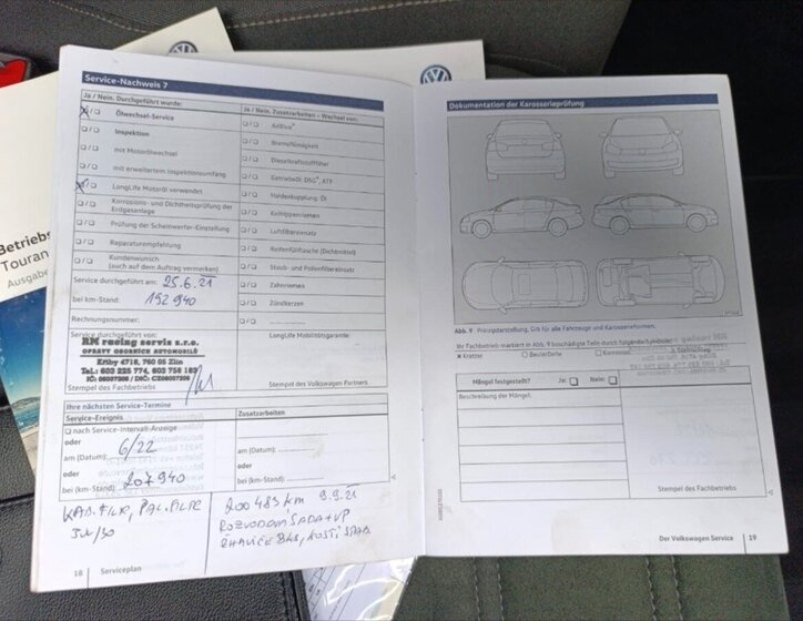 Volkswagen Touran MPV 2,0 l 110 kw