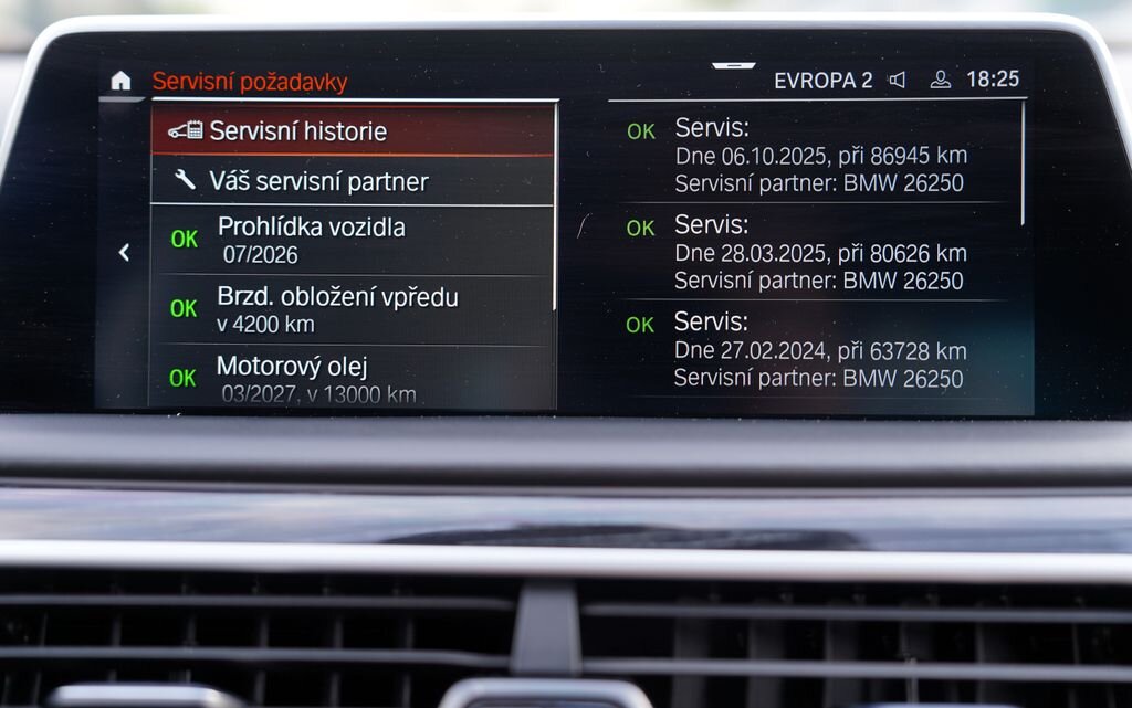 BMW Řada 7 Sedan / Limuzína 4,4 l 390 kw