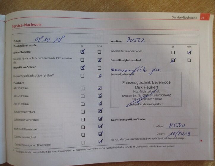 Škoda Fabia Hatchback 1,2 l 44 kw