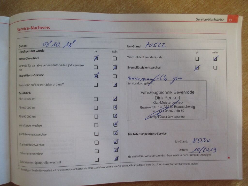 Škoda Fabia Hatchback 1,2 l 44 kw