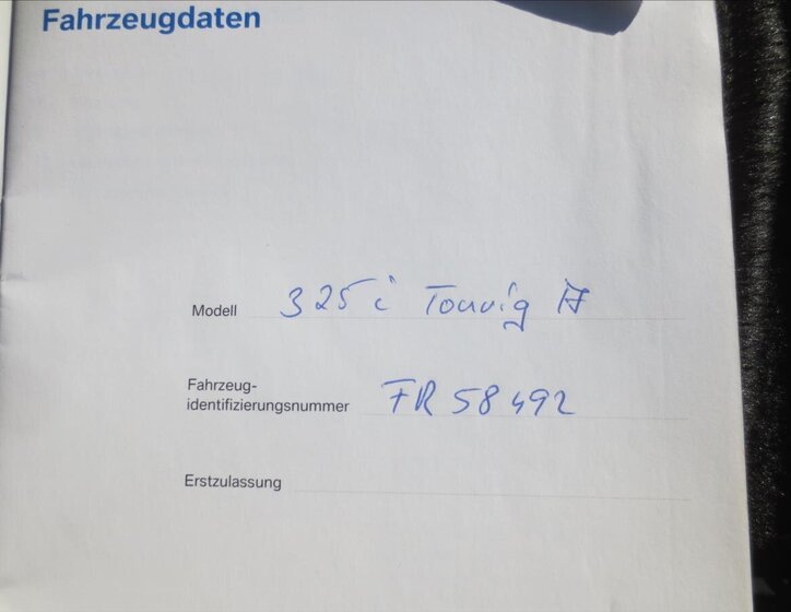 BMW Řada 3 Kombi 2,5 l 160 kw