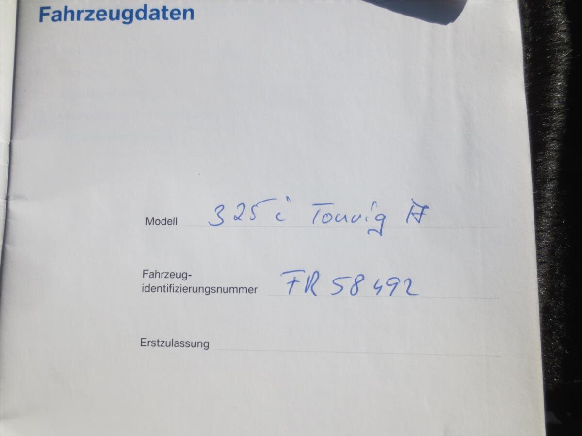 BMW Řada 3 Kombi 2,5 l 160 kw