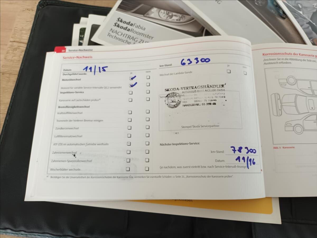 Škoda Roomster Kombi 1,2 l 77 kw