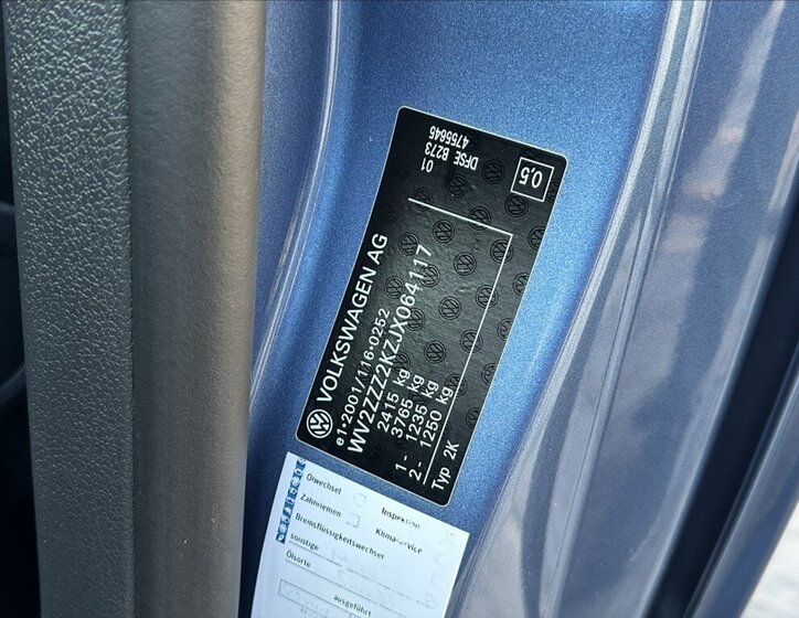 Volkswagen Caddy Kombi 2,0 l 90 kw