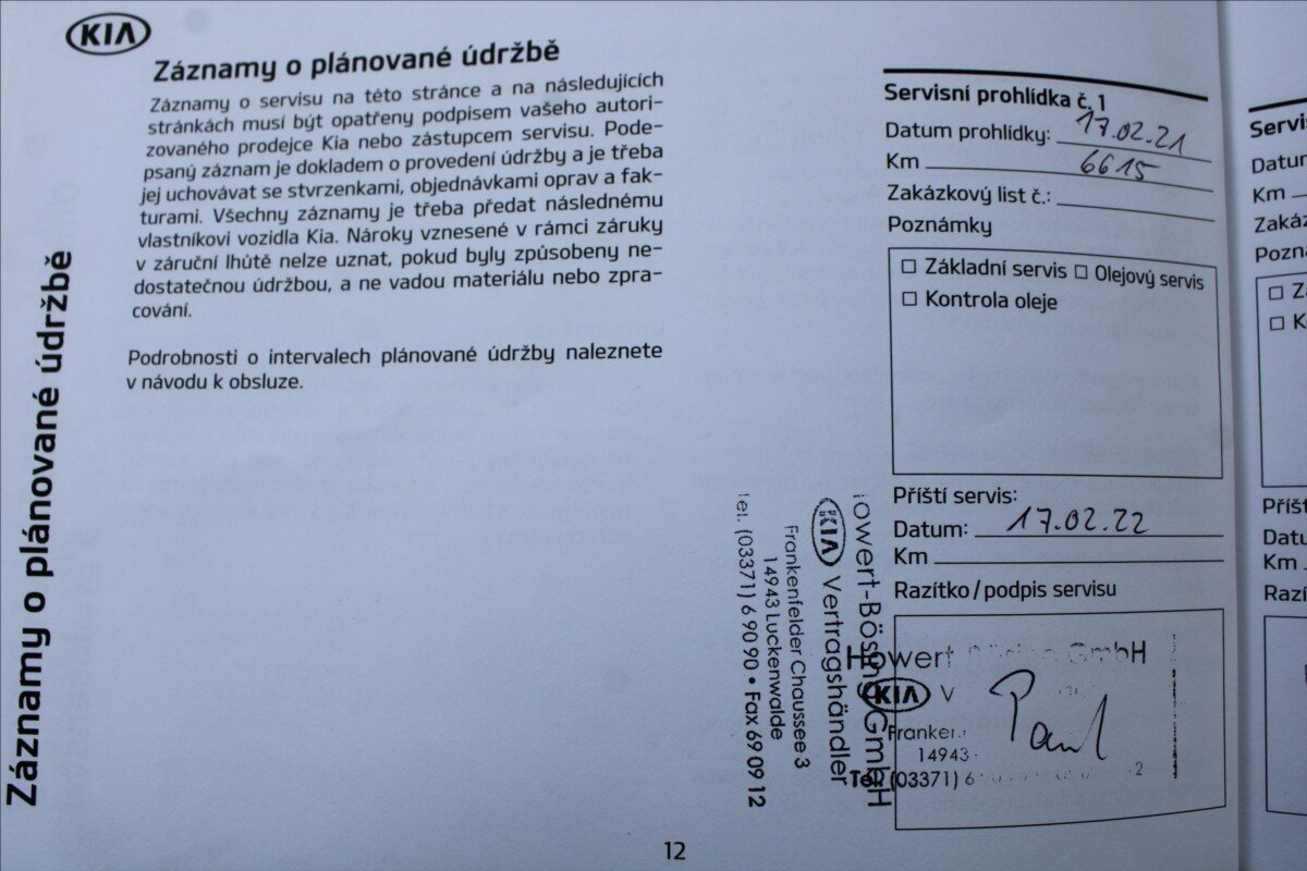 KIA Ceed Hatchback 1,4 l 73 kw