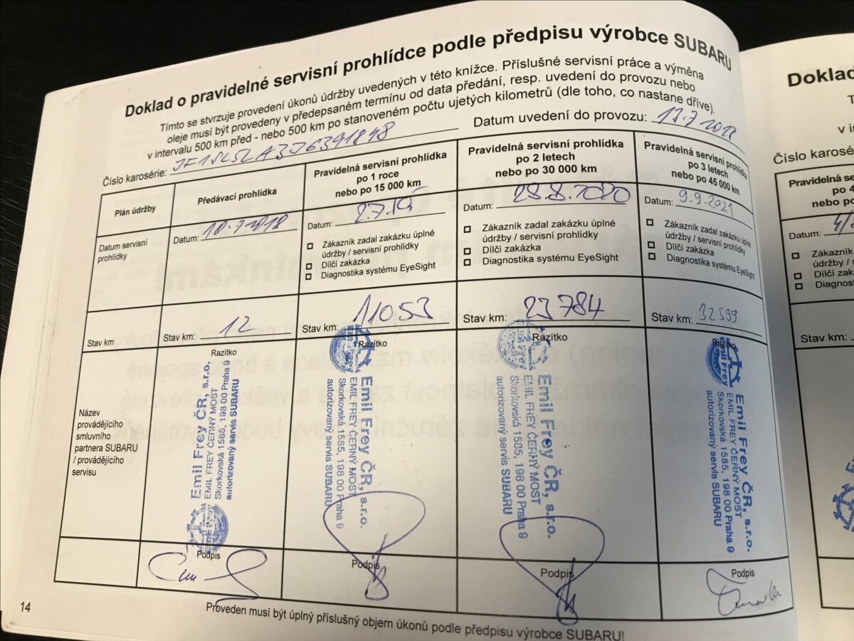 Subaru Forester Kombi 2,0 l 110 kw