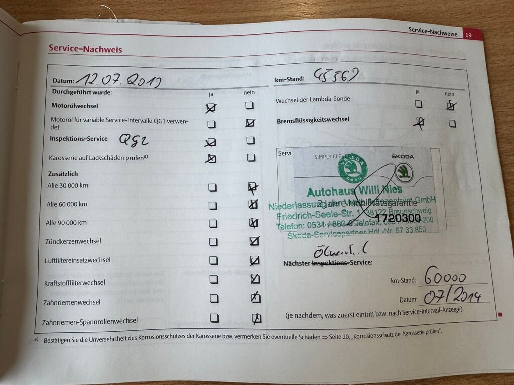 Škoda Fabia Hatchback 1,2 l 51 kw