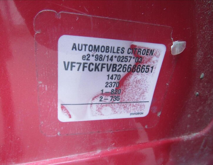 Citroën C3 Hatchback 1,4 l 54 kw