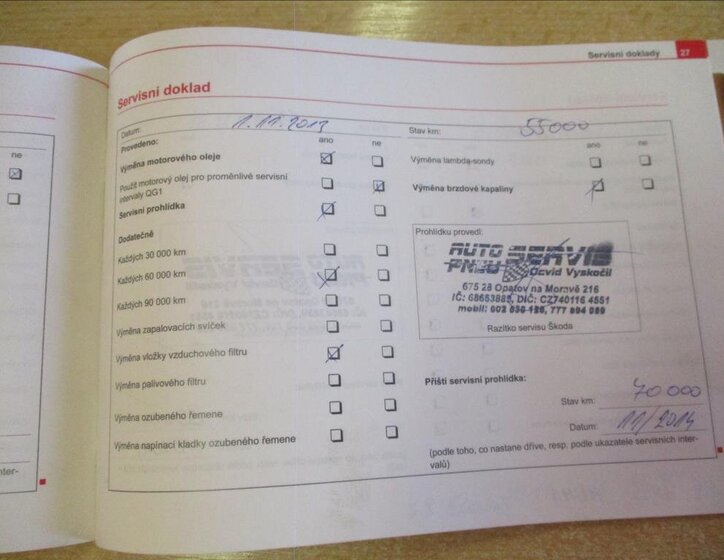 Škoda Octavia Kombi 1,6 l 75 kw