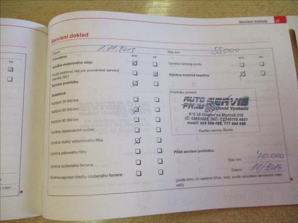 Škoda Octavia Kombi 1,6 l 75 kw