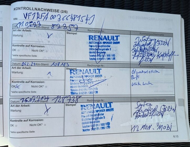 Renault Grand Scénic MPV 1,7 l 88 kw