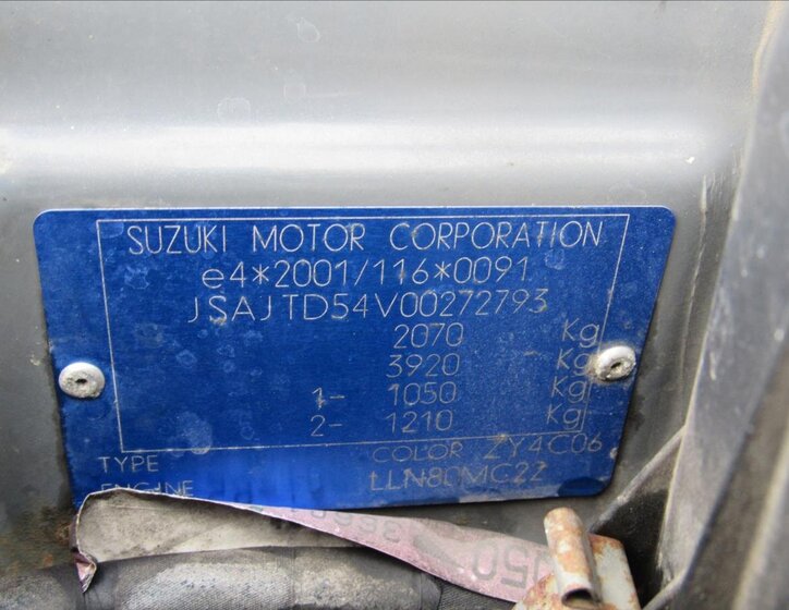 Suzuki Grand Vitara SUV 2,0 l 103 kw