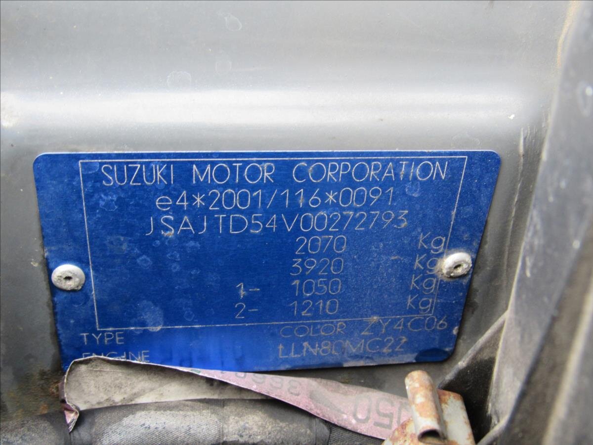 Suzuki Grand Vitara SUV 2,0 l 103 kw