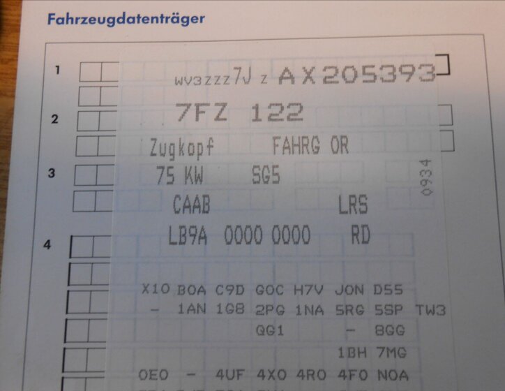 Volkswagen Transporter Kombi 2,0 l 75 kw