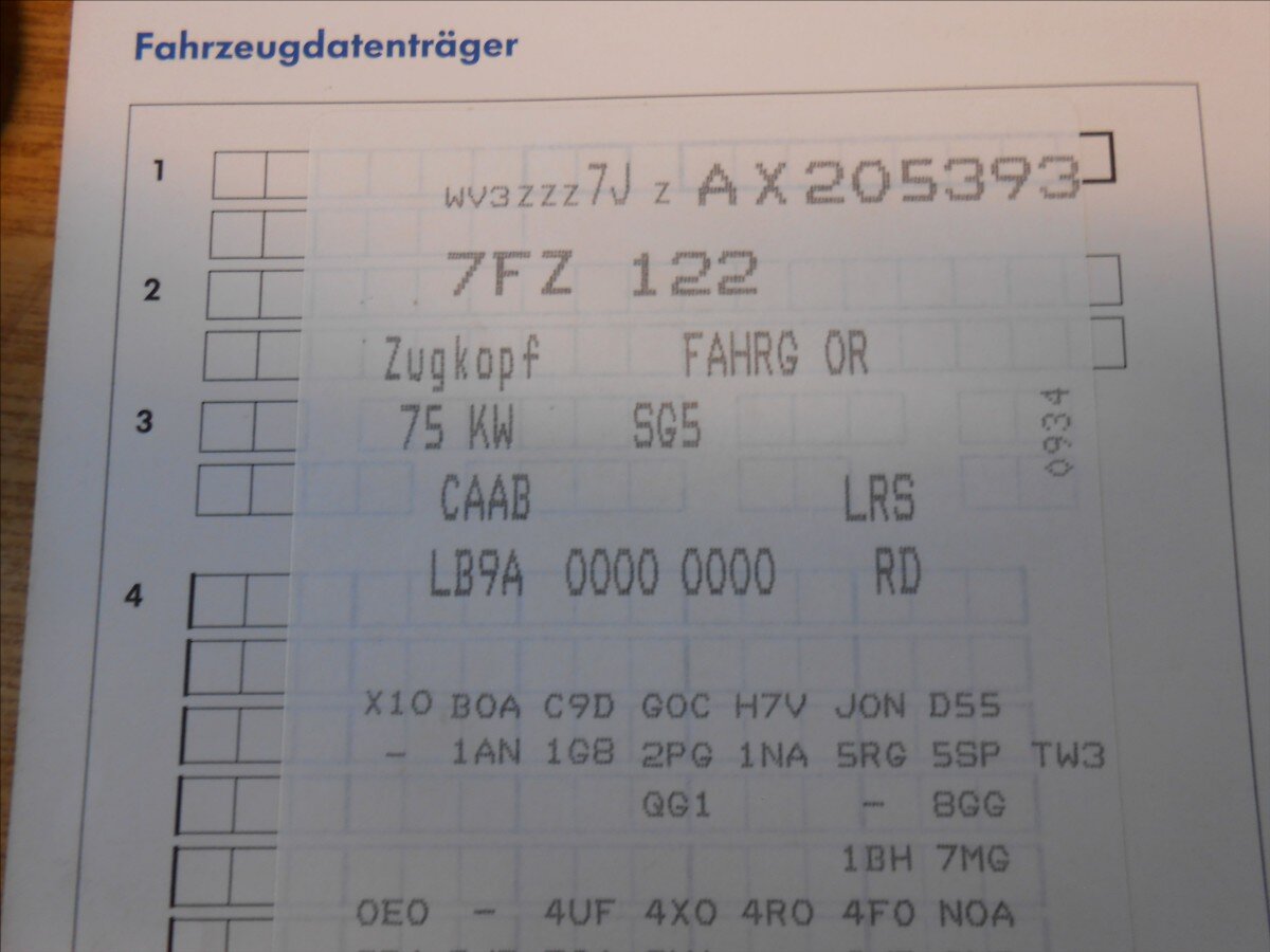 Volkswagen Transporter Kombi 2,0 l 75 kw