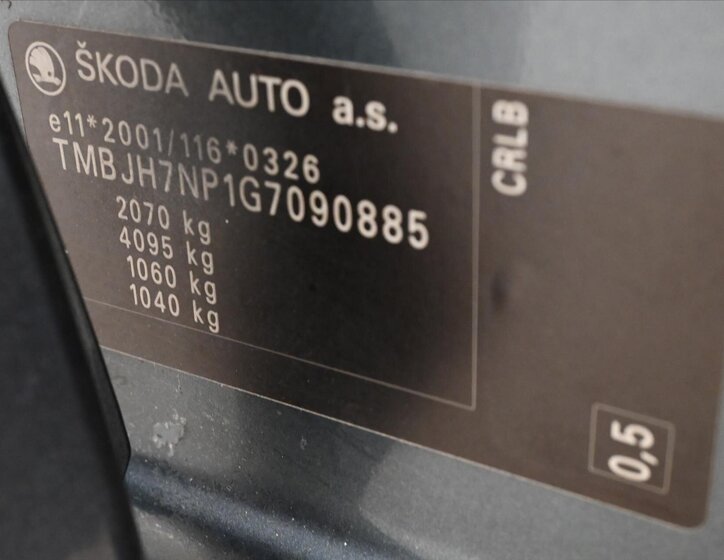 Škoda Superb Kombi 2,0 l 110 kw