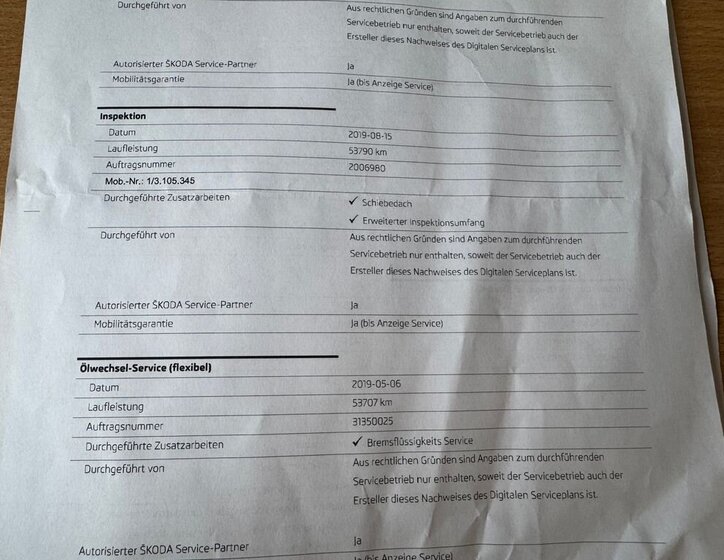 Škoda Superb Kombi 1,8 l 132 kw