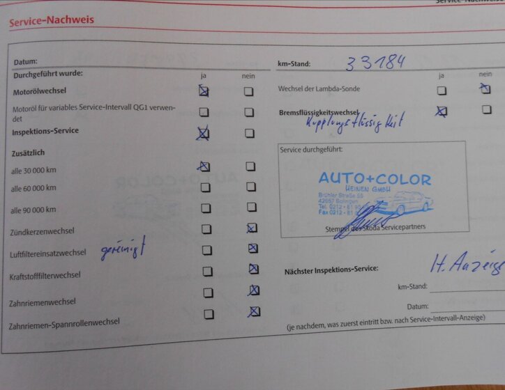 Škoda Fabia Kombi 1,6 l 77 kw