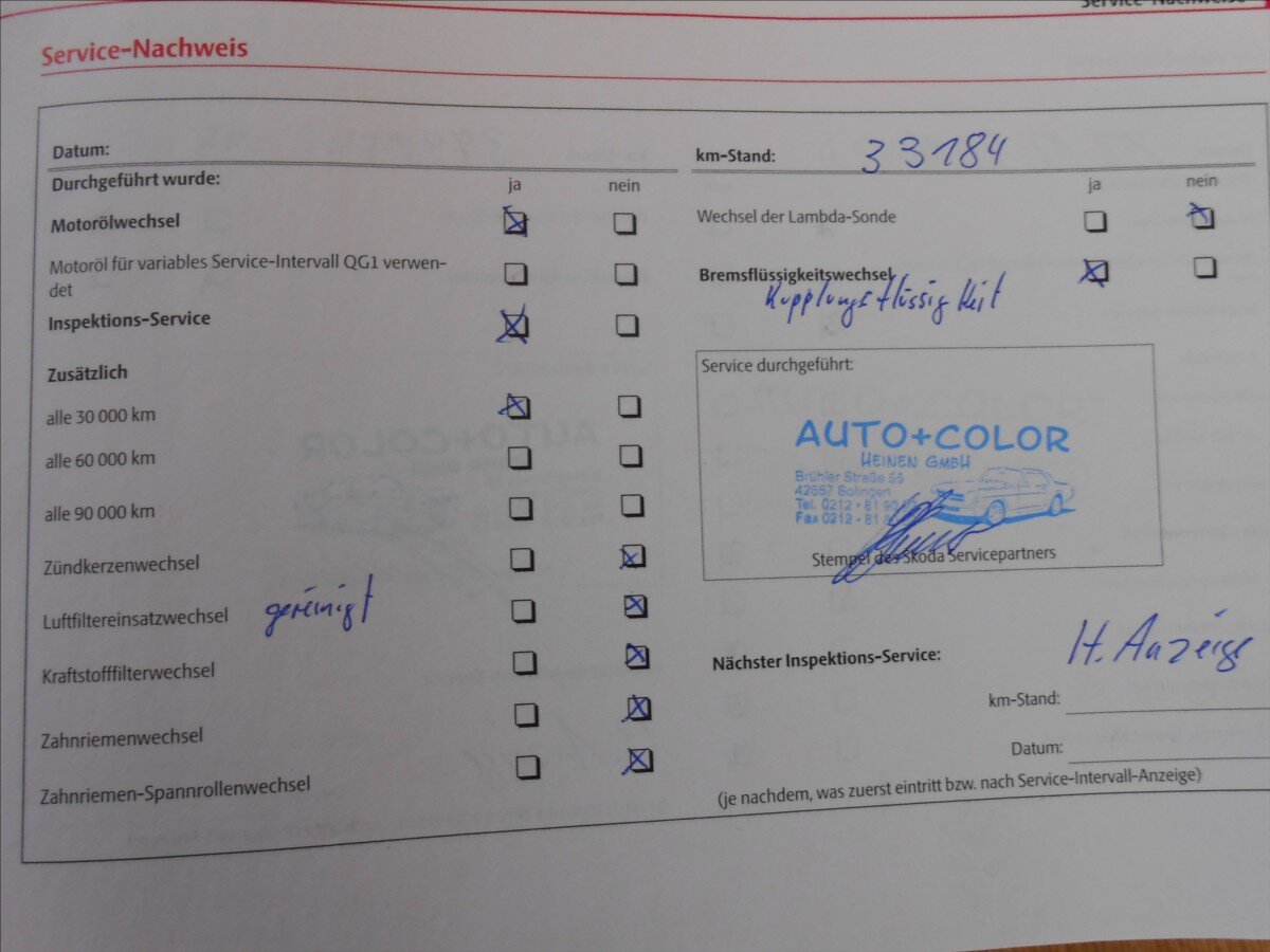 Škoda Fabia Kombi 1,6 l 77 kw