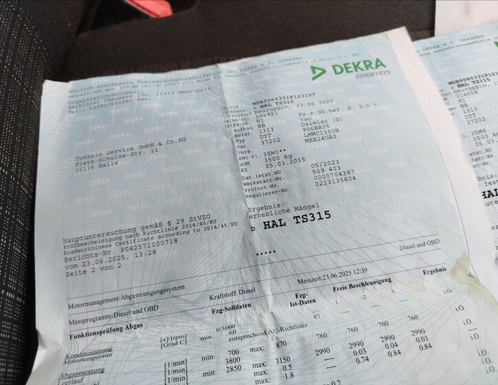 Mercedes-Benz Sprinter Skříň 2,1 l 95 kw