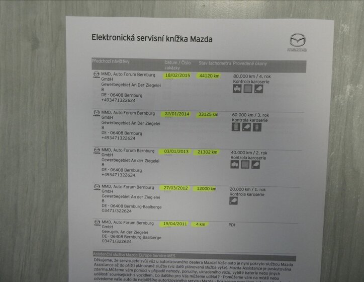 Mazda CX-7 SUV 2,2 l 127 kw