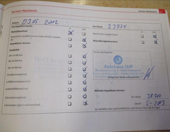 Škoda Roomster Kombi 1,4 l 63 kw