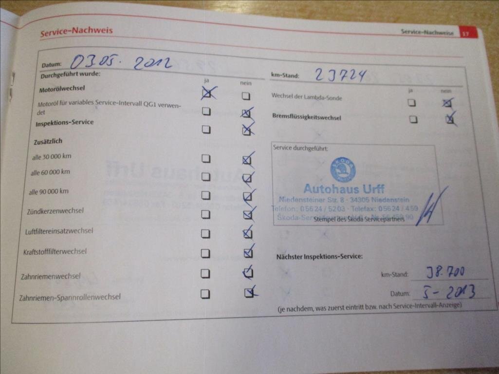 Škoda Roomster Kombi 1,4 l 63 kw