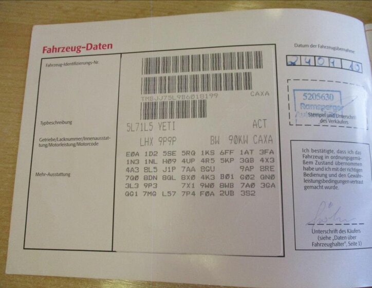 Škoda Yeti SUV / Terénní 1,4 l 90 kw