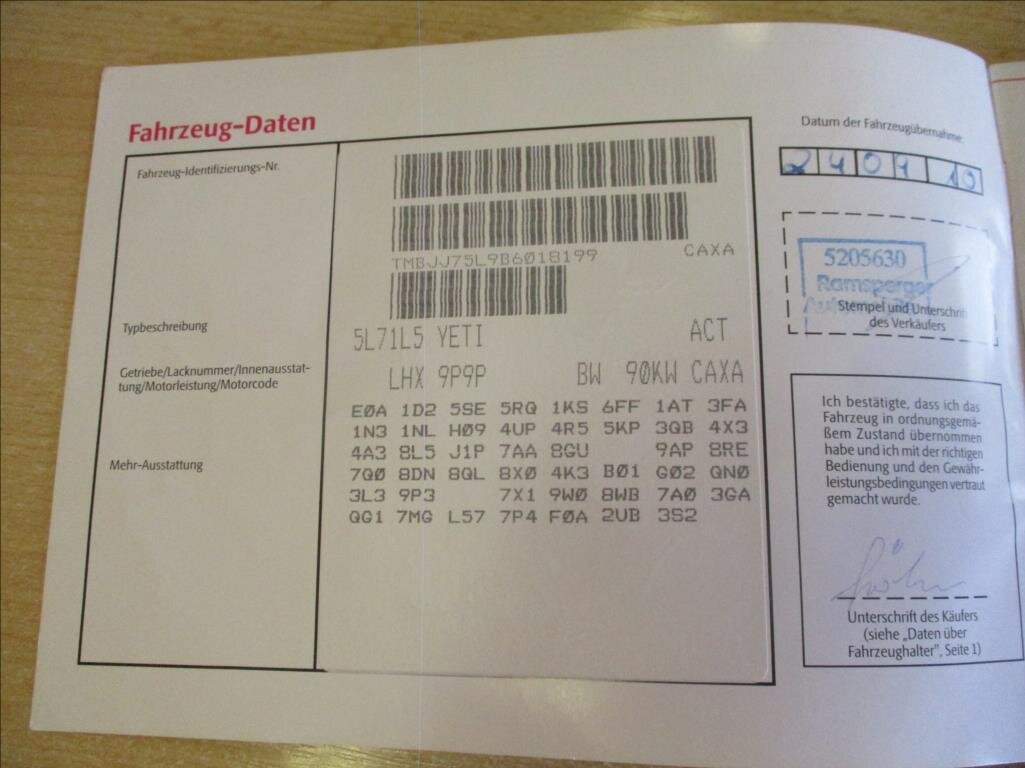 Škoda Yeti SUV / Terénní 1,4 l 90 kw