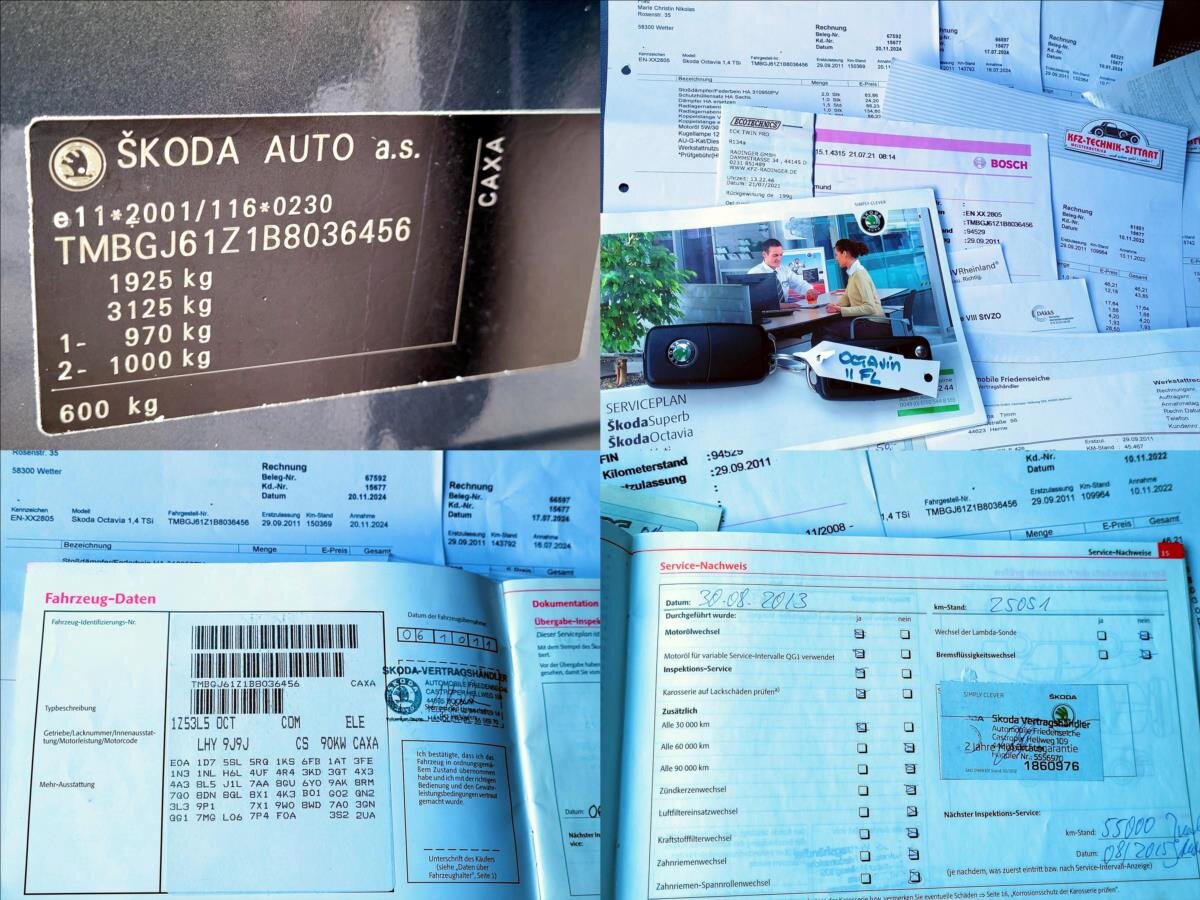 Škoda Octavia Kombi 1,4 l 90 kw