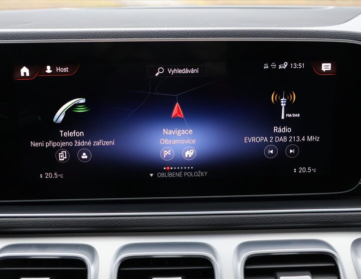 Mercedes-Benz GLE SUV / Terénní 3,0 l 270 kw