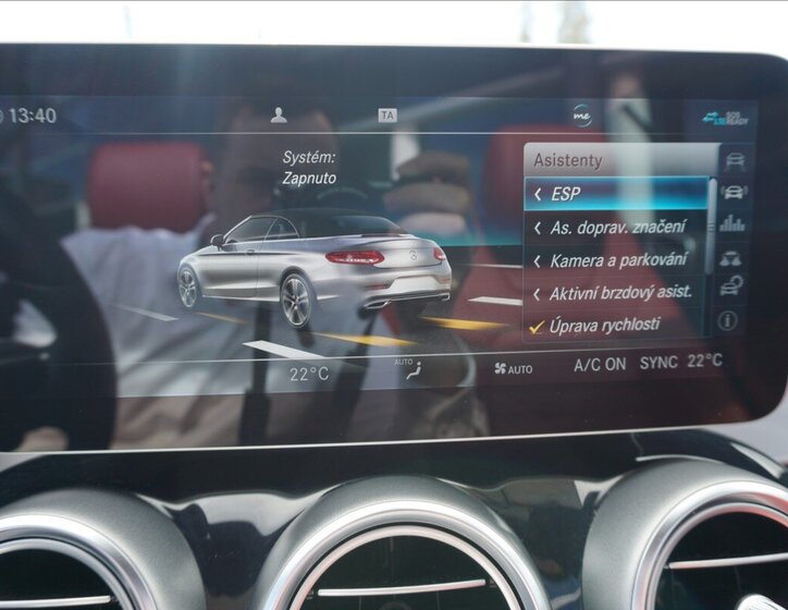 Mercedes-Benz Třídy C Kabriolet 2,0 l 190 kw