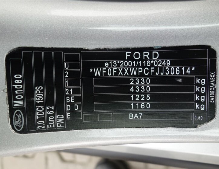 Ford Mondeo Kombi 2,0 l 110 kw