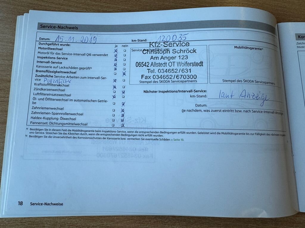 Škoda Fabia Kombi 1,6 l 66 kw