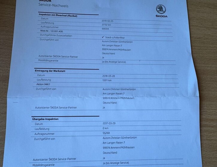 Škoda Superb Kombi 1,4 l 110 kw