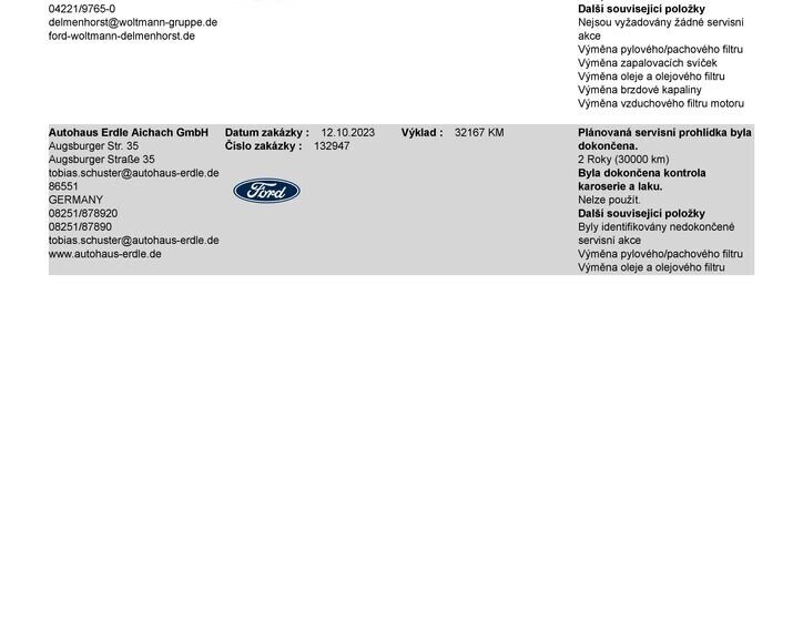 Ford Kuga SUV / Terénní 2,5 l 140 kw