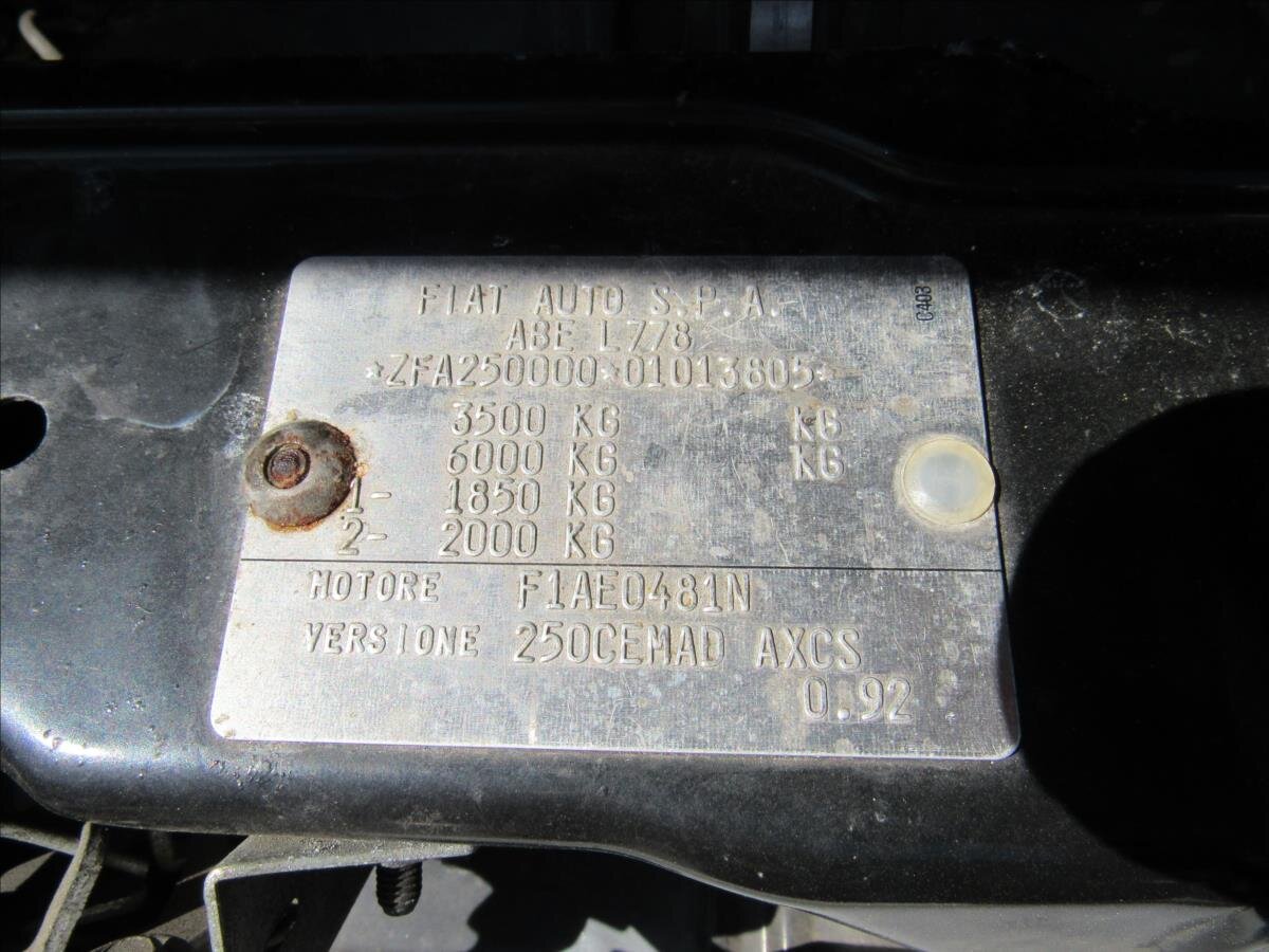 Fiat Ducato Ostatní 2,3 l 96 kw