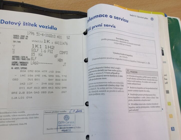 Volkswagen Golf Hatchback 1,6 l 85 kw