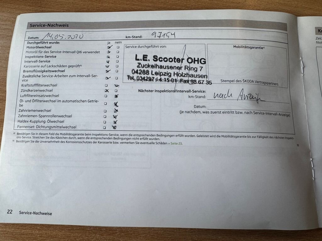 Škoda Octavia Kombi 1,4 l 90 kw