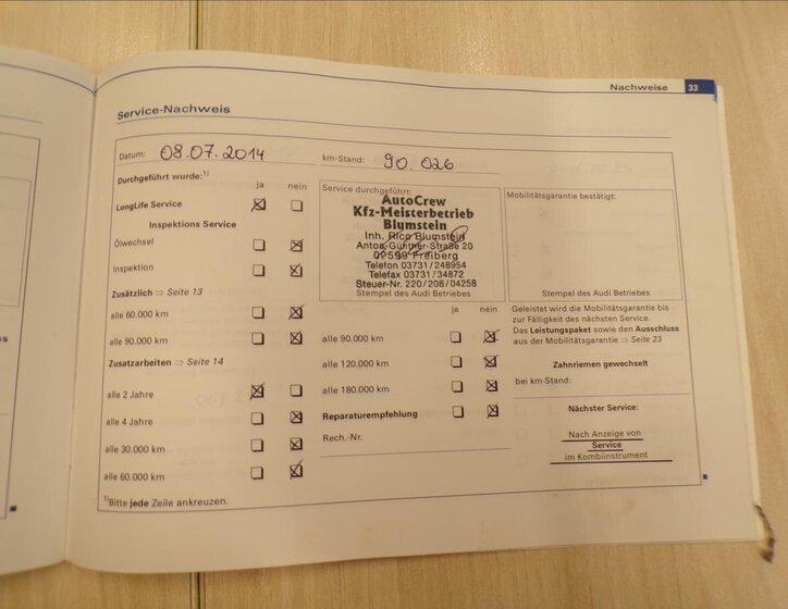 Audi A3 Hatchback 2,0 l 103 kw