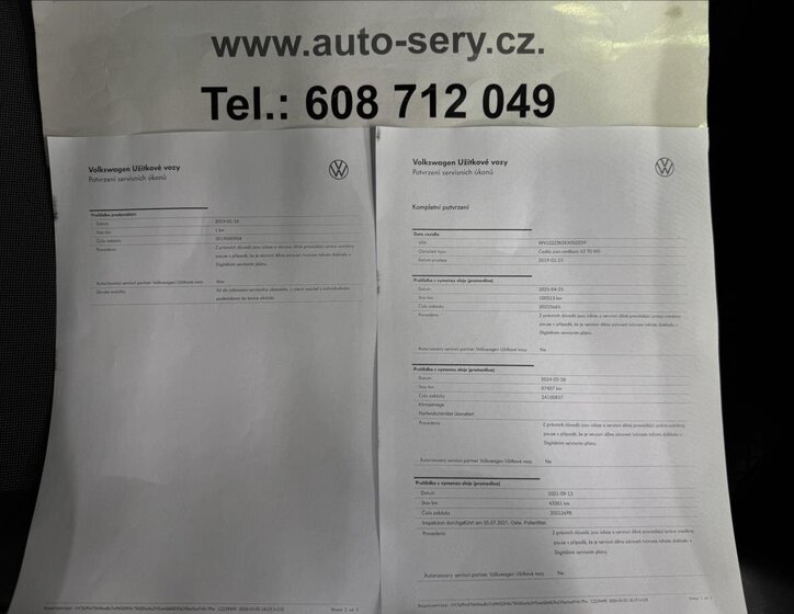Volkswagen Caddy Ostatní 1,2 l 62 kw