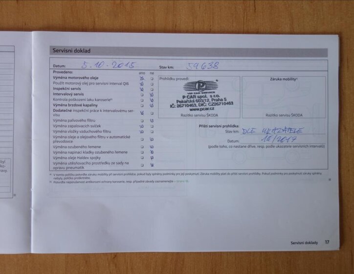 Škoda Fabia Kombi 1,2 l 63 kw