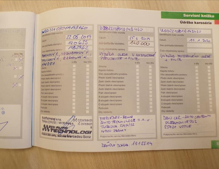 Mercedes-Benz Třídy S Sedan / Limuzína 3,0 l 173 kw