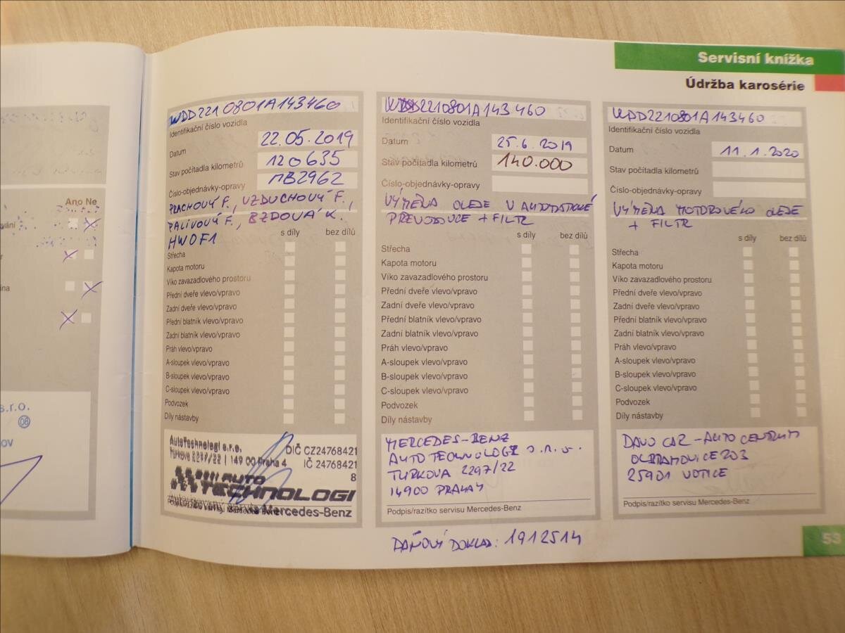 Mercedes-Benz Třídy S Sedan / Limuzína 3,0 l 173 kw