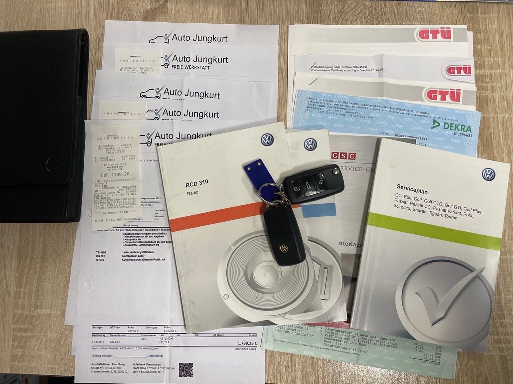 Volkswagen Touran MPV 1,2 l 77 kw