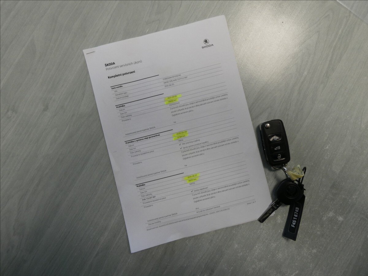 Škoda Rapid Hatchback 1,2 l 77 kw