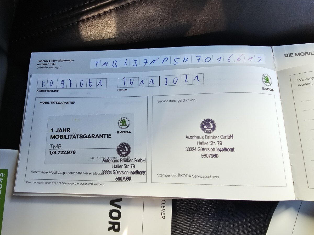 Škoda Superb Kombi 2,0 l 140 kw