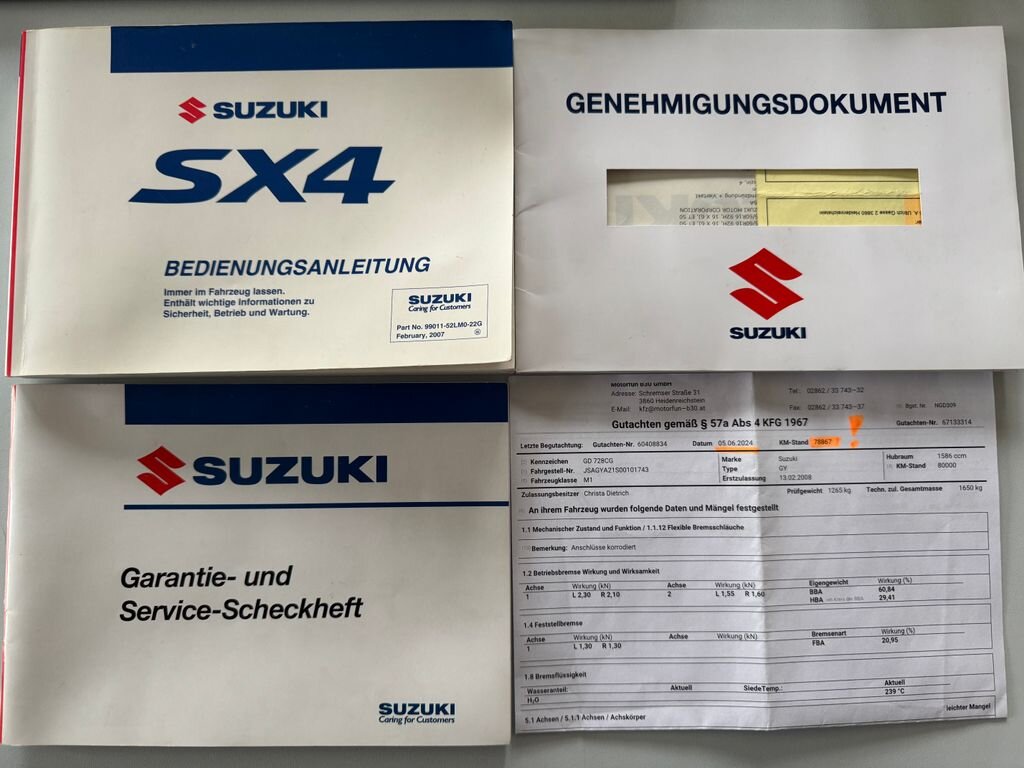 Suzuki SX4 Hatchback 1,6 l 79 kw