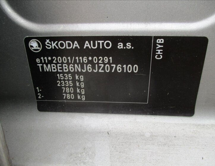 Škoda Fabia Hatchback 999,0 55 kw