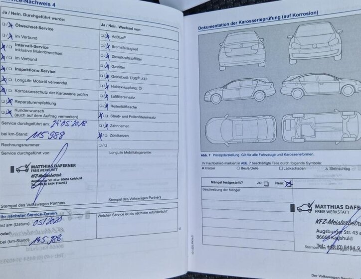 Volkswagen Touran MPV 1,4 l 103 kw